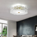 Crystal Glass Maple Leaf Ceiling Chandelier | Modern Luxury Living Room Lighting - Ljojo