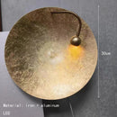 Ljojo LED Wall Light 3000K Gold Metal Art Deco Style for Parlor Bedroom Stairs
