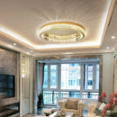 Italian Crystal Ceiling Lamp High-end Luxury Modern LED Interior Decoration for Living Room by Ljojo