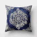 Ljojo Mandala Pattern Polyester Cushion Cover for Stylish Home Decor