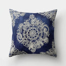 Ljojo Mandala Pattern Polyester Cushion Cover for Stylish Home Decor