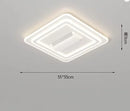 Modern Acrylic LED Ceiling Fan Light | Invisible Blades | Home Decor Lighting by Ljojo