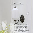 French Retro Wall Lamp Cream LED Fixture for Bedroom Bathroom Home Decor by Ljojo
