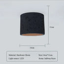 Ljojo LED Tube Light Ceiling Spotlight for Living Room Bedroom Corridor, Japanese Retro Style