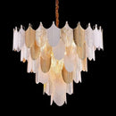 Crystal Light Chandelier - Postmodern Art Pendant Light for Living Room, Bedroom & Dining Room