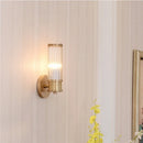 Modern Luxurious Copper Crystal Wall Lamp - LED Decorative Frame for Home Decoration - Ljojo