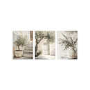 3-Piece Nutcracker Pastel Christmas Wall Art Set by Ljojo™