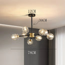 Ljojo Luxury Crystal Chandelier Pendant Light | Modern Dining Room Ceiling Lamp