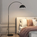 LED Fishing Floor Lamp Modern Stand Light Gold Black White Living Room Decoration