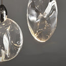LED Crystal Chandelier Luxe Bedside Lamp by Ljojo: Light Decoration with Hanging Appeal