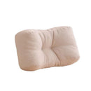 Ljojo Linen Seat Cushion & Nap Pillow - Multifunctional & Thickened for Waist Support