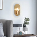 Gold Bedroom Wall Lamp, Modern Sconce Fixtures by Ljojo: Elegant Indoor Lighting for Home Decor