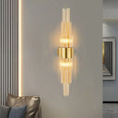 Ljojo Light Luxury Crystal Wall Lamp | Minimalist Creative Led Lighting for Living Room