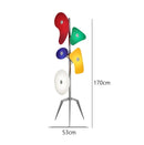 Scandinavian Floor Lamp Creative Led Color Light Acrylic Orbital Lamp Ljojo