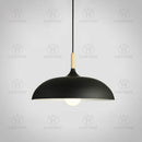 Ljojo Minimalist Modern Pendant Light Wood Aluminum Shade Office Restaurant Decor 110V 220V