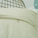 Beige Plush Pillow Cover 45*45cm - Ljojo Home Decor Essential