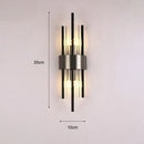LED Crystal Wall Lamp Light: Luxury Modern Nordic Sconces for Home Decor by Ljojo