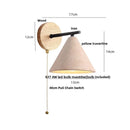 Japanese Yellow Cave Stone Plug Wall Lamp Wabi Sabi Style Staircase Lamp by Ljojo