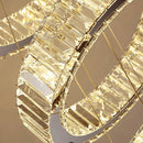 Ljojo Luxury Crystal Chandelier | Modern Stair Pendant Lamp for Home Decoration & Indoor Lighting