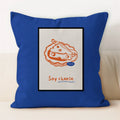 Ljojo Line Art Coffee Cushion Cover for Home & Car Decor