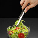 Ljojo Mini Sugar Ice Cube Clip BBQ Tongs - Stainless Steel Kitchen Utensil