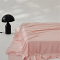 Ljojo 100% Mulberry Silk Flat Bed Sheet - Solid Color Options