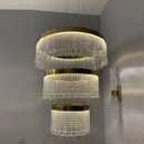 Ljojo Luxury Crystal LED Chandelier for Living Room, Modern Design Bedroom Fixture