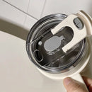 Ljojo Light Luxury Handle Cup: Insulated Straw Cup for Office, Travel, and Car