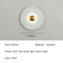 Ljojo Modern Led Wall Light Nordic Creative Color Living Room Iron Wall Lamp