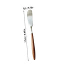 Ljojo Stainless Steel Butter Knife with Wooden Handle - Kitchen Baking Tools