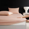 Ljojo Luxury Cotton Fitted Sheet for Hot Sleepers - Moisture-Wicking Mattress Cover