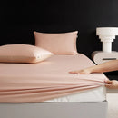 Ljojo Luxury Cotton Fitted Sheet for Hot Sleepers - Moisture-Wicking Mattress Cover