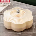 Ljojo Melon Seeds and Nuts Tray for Living Room Snacks and Dim Sum Organizing