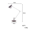 Ljojo Long Arm Desk Lamp with E27 Bulb