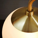 Ljojo Milk White Glass Pendant Lights for Modern Decor Lighting