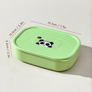 Ljojo 3-Grid Refrigerator Food Storage Box for Kitchen Fresh-keeping