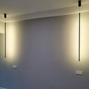 Ljojo LED Pendant Lights: Modern Black Hanging Lamp Chandeliers for Dining Room & Bedroom