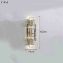 Large Wall Lamp Crystal Decorative High-End Lighting for Living Room by Ljojo
