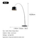 Nordic Minimalist LED Ceiling Chandelier Lamps Arc Design - High-end Suspension Pendant Light