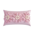 Ljojo 3D Sunflower Velvet Cushion Cover 30x50cm Home Decor Sofa Bed-Living Room