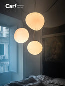 Nordic Modern Glass Chandelier for Living Room Dining Room by Ljojo