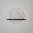 Ljojo Marble Wall Lights Copper Finish E14 Bulb Sconce 110-240V