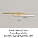 Ljojo LED Strip Ceiling Light - Modern Minimalist Home Decoration Lighting
