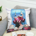 Ljojo 45x45 Cushions Covers for Bed Pillows, Sofa Anime Body Home Decor