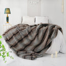 Ljojo Luxe Faux Fur Winter Throw - Cozy Home Decor Accessory