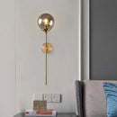 Nordic Glass Ball Wall Lamps by Ljojo - Modern Simple Lighting for Living Room and Bedroom