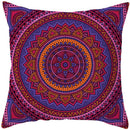 Ljojo Mandala Print Square Pillowcase - Home Decor Cushion Cover