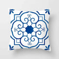 Blue Pattern Cushion Cover 45*45cm Pillowcase for Bedroom Sofa Home Decor by Ljojo
