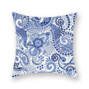 Geometric Mandala Flower Print Pillowcase for Home Decor by Ljojo