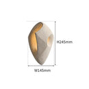 Ljojo Wabi Sabi Style Cement Wall Lamp Japanese Creative LED Light for Art Hotel Bedroom